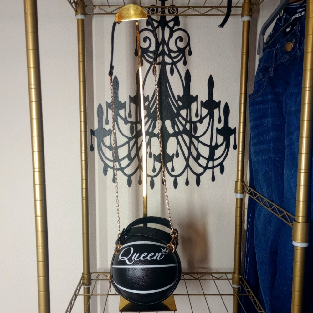 Purse. "Queen" Basketball Purse. Small. NWOT